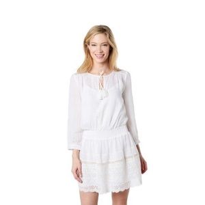 Joie Embroidered Eyelet Dress